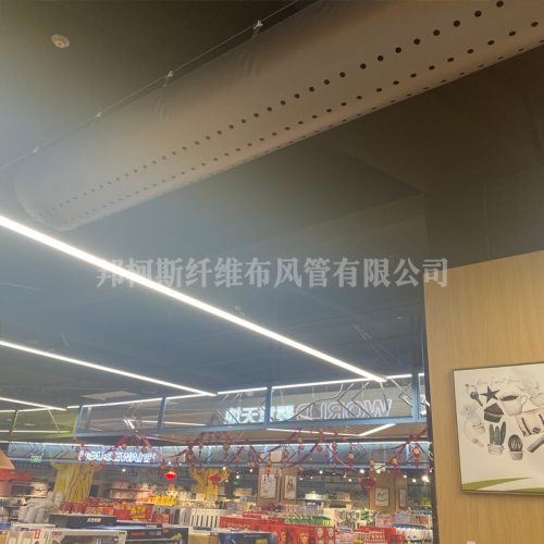 大型商超布风管